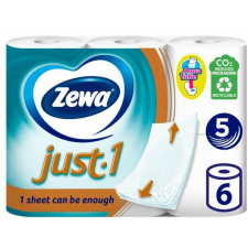 ZEWA JUST 1 TOALETTPAPÍR 5 RÉTEGŰ 6 TEK./ ÚJ higiéniai papíráru
