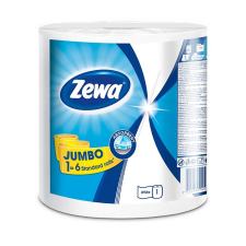 ZEWA Kéztörlő tekercses háztartási ZEWA Jumbo White 2 rétegű 1 tekercses 325 lap higiéniai papíráru