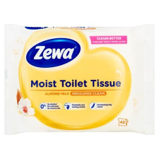 ZEWA nedves toalettpapír 42db mandulatej (6785) higiéniai papíráru