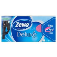 ZEWA Papír zsebkendő, 3 rétegű, 90 db, "Deluxe", illatmentes (53606) higiéniai papíráru