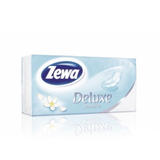 ZEWA Papírzsebkendő ZEWA Deluxe 3 rétegű 90db-os Sensitive/Watter Lily higiéniai papíráru