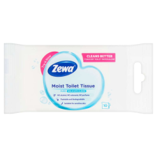 ZEWA Pure nedves Toalettpapír 10db higiéniai papíráru
