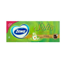  Zewa Softis 4 rétegű papírzsebkendő Balzsam 10x9 db higiéniai papíráru