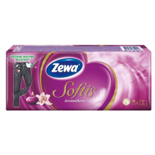 ZEWA Softis papírzsebkendő Aromathera 10x9db higiéniai papíráru