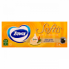  Zewa Softis Soft &amp; Sensitive illatmentes papír zsebkendő 4 rétegű 10 x 9 db