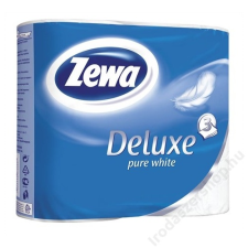 ZEWA Toalettpapír, 3 rétegű, 4 tekercses, ZEWA Deluxe, fehér (KHHZ01) higiéniai papíráru