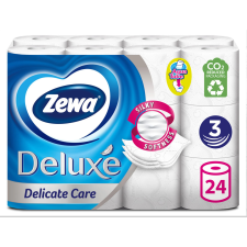 ZEWA Toalettpapír 3 rétegű kistekercses 24 tekercs/csomag Delicate Care Deluxe Zewa higiéniai papíráru