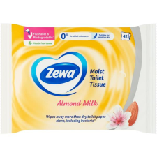 ZEWA Toalettpapír, nedves, 42db, ZEWA, mandulatej higiéniai papíráru