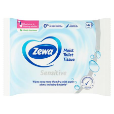 ZEWA Toalettpapír, nedves, 42db, ZEWA, sensitive intim higiénia