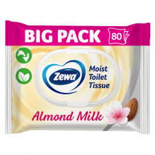 ZEWA Zewa Almond Milk Bigpack nedves toalettpapír (80 db) intim higiénia
