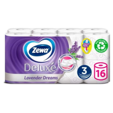 ZEWA Zewa Deluxe Lavender Dreams 3 rétegű Toalettpapír 16 tekercs higiéniai papíráru
