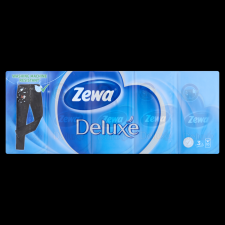 ZEWA Zewa Deluxe papírzsebkendő 3 rétegű 10x10 db illatmentes limitált kiadású higiéniai papíráru