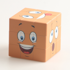  Ziina emoji Retro Kocka 3x3 kocka Orange kreatív és készségfejlesztő