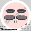Zimmermann fékbetétkészlet, tárcsafék 21479.190.1