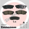 Zimmermann fékbetétkészlet, tárcsafék 22153.155.1