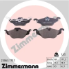 Zimmermann fékbetétkészlet, tárcsafék 23063.173.1