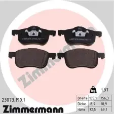 Zimmermann fékbetétkészlet, tárcsafék 23073.190.1 autóalkatrész