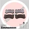 Zimmermann fékbetétkészlet, tárcsafék 24681.966.1