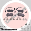 Zimmermann fékbetétkészlet, tárcsafék 25214.175.5