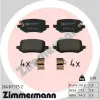 Zimmermann fékbetétkészlet, tárcsafék 26487.175.2