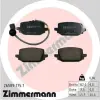 Zimmermann fékbetétkészlet, tárcsafék 26589.175.1