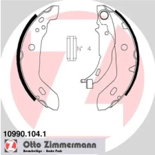 Zimmermann fékpofakészlet 10990.104.1 autóalkatrész