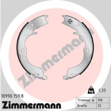 Zimmermann fékpofakészlet, rögzítőfék 10990.159.8 autóalkatrész