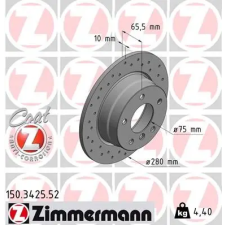 Zimmermann féktárcsa 150.3425.52 autóalkatrész