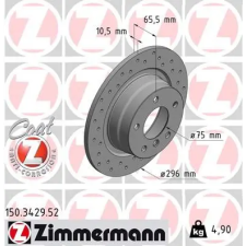 Zimmermann féktárcsa 150.3429.52 autóalkatrész