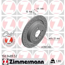 Zimmermann féktárcsa 150.3489.52 autóalkatrész