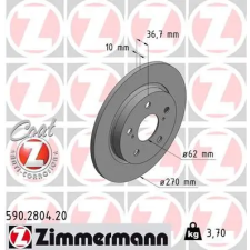 Zimmermann féktárcsa 590.2804.20 autóalkatrész