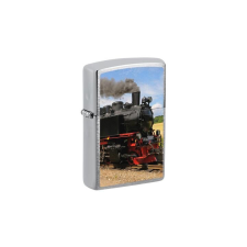 Zippo 200-107404 Zippo öngyújtó szálcsiszolt króm -Gőzmozdony konyhai eszköz