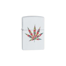 Zippo 29730 Zippo öngyújtó, matt fehér színben- Levélmintával konyhai eszköz