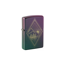 Zippo 48382 Zippo Öngyújtó, lilás alapon -Szabadtéri design konyhai eszköz