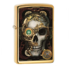 Zippo Anne Stokes benzines öngyújtó  - steampunk koponya mintával