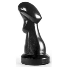 Zizi XXX Zizi Invader – prémium análplug, 12 x 5 cm, fekete műpénisz, dildó