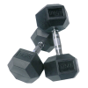 Zoco Body Fit 2db súlyzó készlet (2x17,5 kg), Zoco Body Fit YL002, összsúly 35 kg, fekete