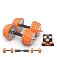 Zoco Body Fit Súlyzókészlet, Zoco Body Fit YLK022, Összsúly 15 kg, Narancs kézisúlyzó