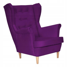  Zoja Scandinavian Family Meble Gold Mustár Yellow PRO Wingback szék bútor