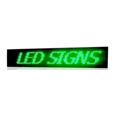 zöld Beltéri led fényújság , futófény 101x85 cm led rendszer tartozék