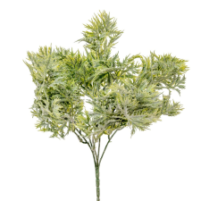  Zöld bokor 5 ágú 31cm dekorációs kellék