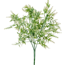  Zöld bokor 7 ágú 34cm dekorációs kellék