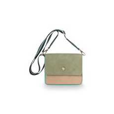  Zöld crossbody táska 19x6x16 cm UNI kollekció