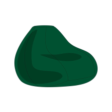  Zöld Kültéri XXL Babzsákfotel Huzat bútor