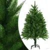  Zöld műkarácsonyfa élethű tűlevelekkel 120 cm