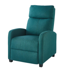  Zöld szövet Relax Fotel – Dönthető Háttámlával és Lábtartóval bútor