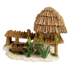  ZOLUX Bambusz házikó akvárium dekoráció 11x7,5x9,5cm akvárium dekoráció