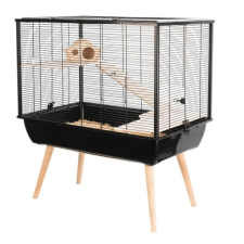 Zolux Neo Silta H58 Rágcsáló ketrec - Fekete (78 x 48 x 58 cm) ketrec, szállítóbox rágcsálóknak