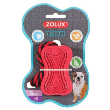 ZOLUX TITAN gumi kutya játék kötéllel 8cm + 27cm kutyafelszerelés
