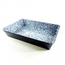  ZOMÁNCOS TEPSI - 28x20 cm (2) edény